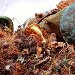 copper, thrash metal, scrap metal, disposal, recycling, reuse, collection point, junkyard, copper, copper, copper, copper, copper, scrap metal, reuse